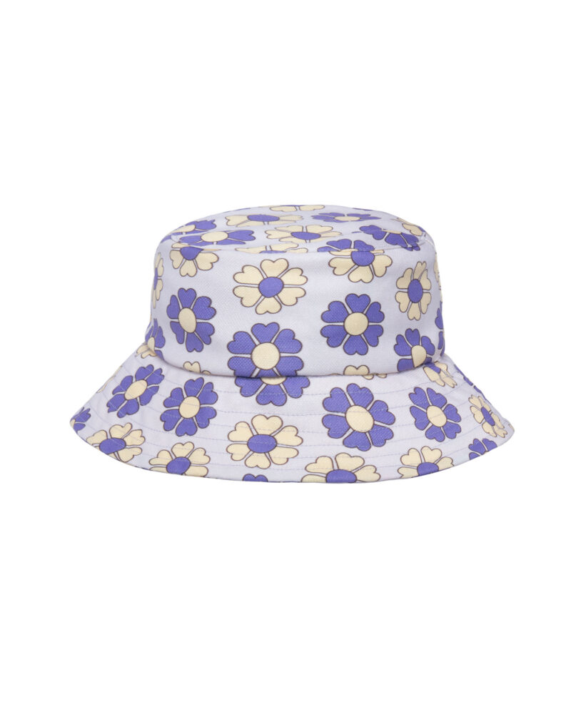 Flower power Bucket Hat - Palo rosa Beachwear